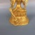 Metal Late 20th Century Gilt Bronze Green Tara Statue, Tibetan Buddhist Figure, 900g For Sale - Image 7 of 9