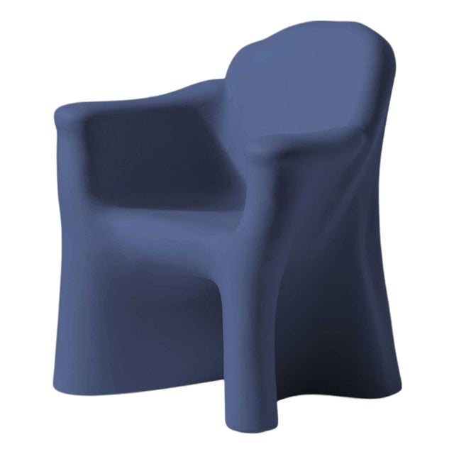 Blue Dalila Garden Armchair by Gaetano Pesce for Cassina For Sale