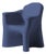 Blue Dalila Garden Armchair by Gaetano Pesce for Cassina For Sale