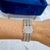 Silver Unisex Retired John Hardy Sterling Silver Woven Chain Pusher Clasp Link Bracelet For Sale - Image 8 of 8
