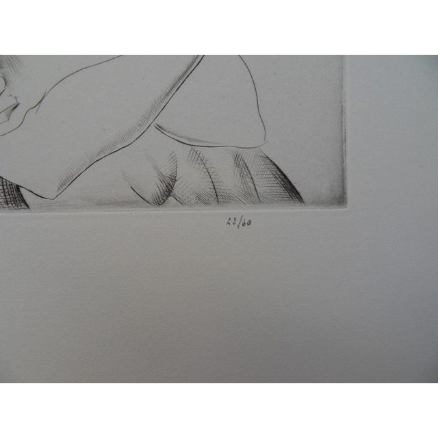 Mily Possoz, The Young Girls of the Village, Original Engraving For Sale - Image 6 of 8