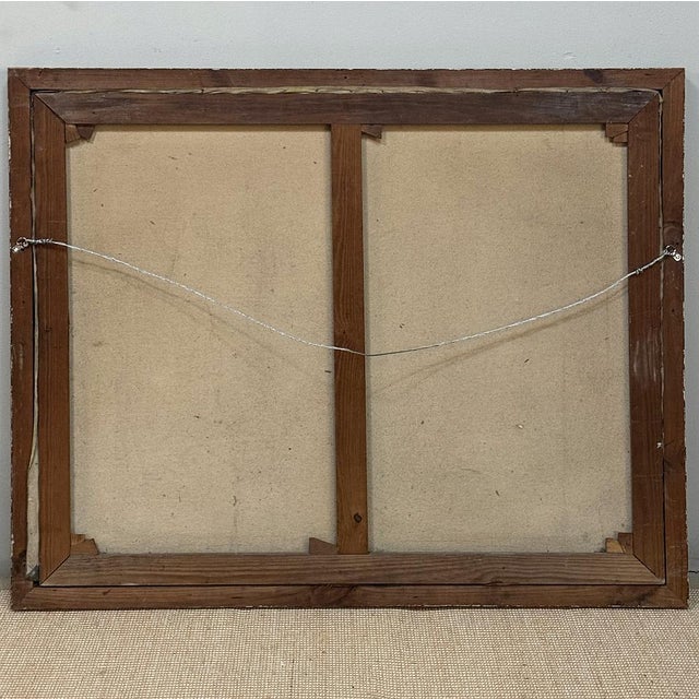 Antique Framed Oil Painting on Canvas by Euphrasia Loutchinsky (1887-1974) For Sale - Image 14 of 14