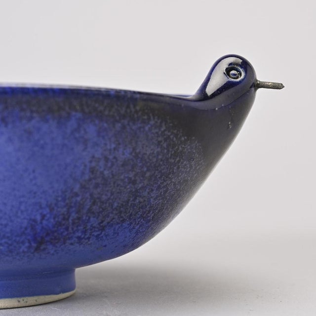 Ceramic Birds by Gérald Olivier, Switzerland, 1970, Set of 2 For Sale - Image 13 of 18