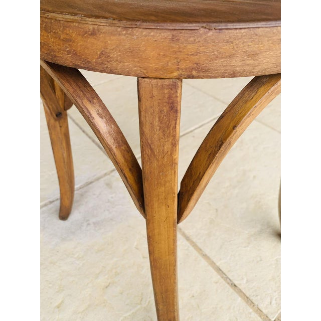 Vintage Bentwood Stool from Baumann, 1950s For Sale - Image 10 of 18