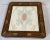 Nice vintage tile trivet with wood frame