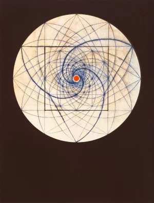 1972 José Maria De Labra Spiral Screen Print