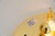 Murano Glass Flush Mount with Brass Base from Sylcom Lighting, Venice, Italy, 1990s For Sale - Image 6 of 14
