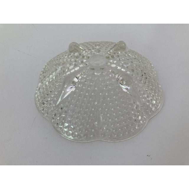 Mid-Century Modern Vintage Beaded Glass Candy Dish For Sale - Image 3 of 5