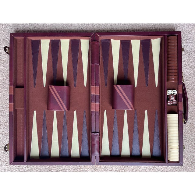 This wonderful classic large Backgammon set is complete with 2 dice cups, 2 sets of dice, instruction manual, doubling...