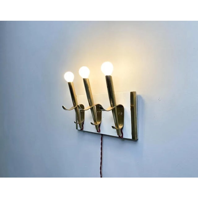 Vintage Wall Lights, 1950s, Set of 2 For Sale - Image 4 of 5