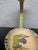 Avocado Vintage Hand-Painted Mexican Tonalá Ceramic Oval Scalloped Bowl - 8.5" For Sale - Image 8 of 8