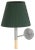 Green BC2 Wall Lamp by Santa & Cole For Sale