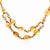 Vintage Citrine Bead 18k Gold Two Strand Necklace For Sale In Miami - Image 6 of 10