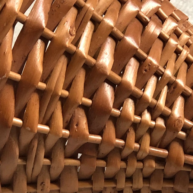 Vintage Cornucopia Basket For Sale - Image 10 of 12