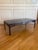 Chinoiserie Rectangular Coffee Table in Black Lacquered original finish. Beautiful hand painted flowers and birds in red...