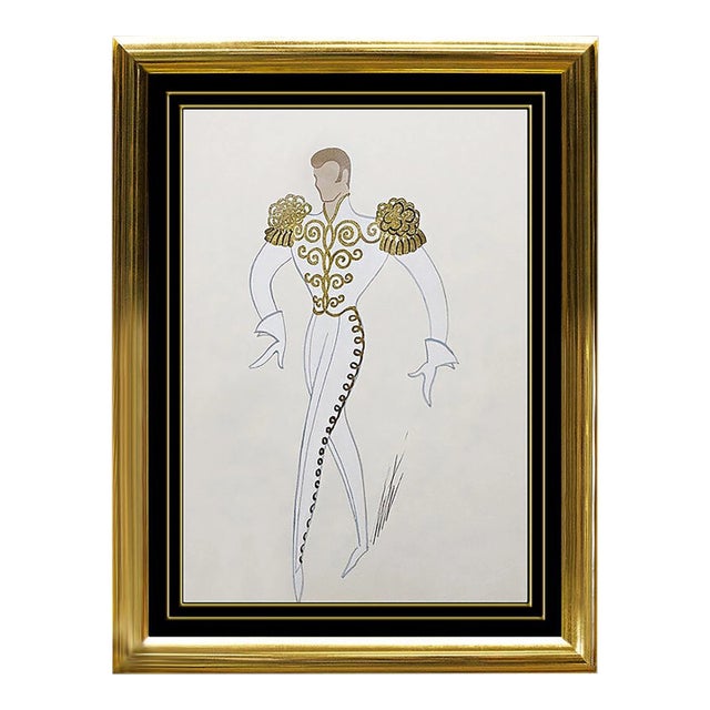 Early 20th Century Prince of the Ball, Erté For Sale