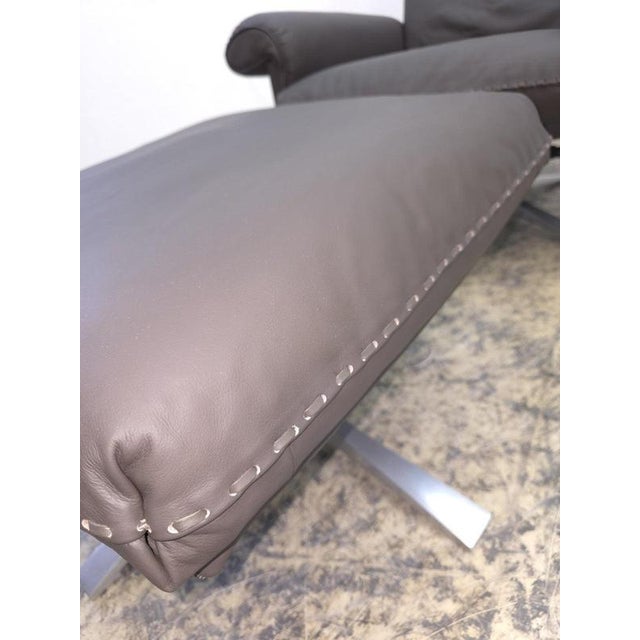 DS 31 Armchair with Stool from De Sede For Sale - Image 3 of 17