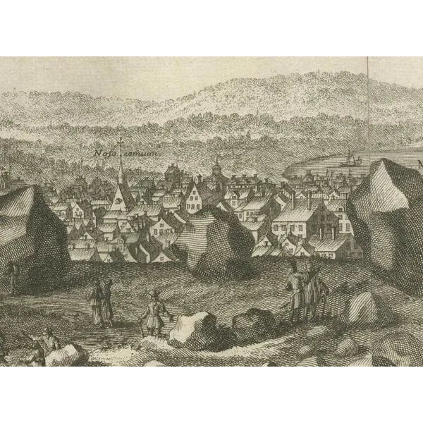 Westras A Jan Van Aveelen, Engraving from Sweden Ancient and Modern, 1701, Print For Sale - Image 3 of 9