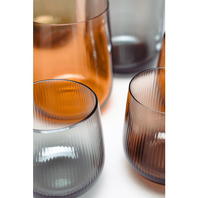 Small Stilla Liquida Glasses by Federico Peri for Purho, Set of 2 For Sale - Image 11 of 15