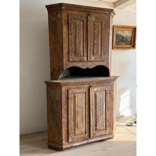 18th Century Swedish Cupboard, c.1780 For Sale - Image 4 of 11