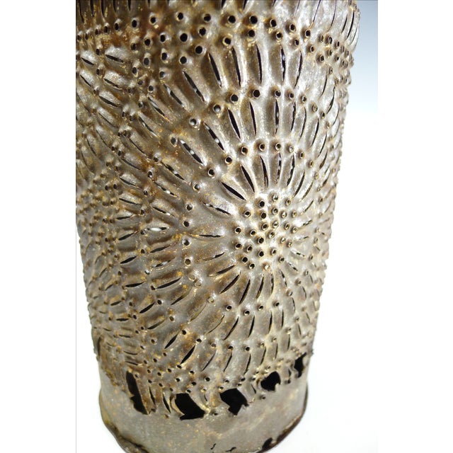 Antique Primitive 18thCentury Pierced Tin Lantern Chairish