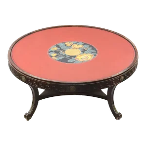 Vintage Chinoiseries-Style Coffee Table