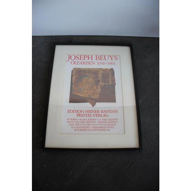 Poster by Joseph Beuys for Prestel-Verlag, 1979 For Sale - Image 4 of 11