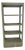 Villa & House Grasscloth Wrapped Etagere For Sale