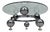 Vintage Space Age Coffee Table, Germany, 1970s For Sale