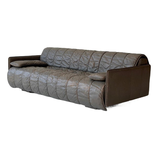 1970s Ds-69 Leather Sleeper Sofa by De Sede For Sale