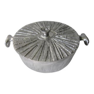 1960s Don Drum Cast Aluminum Cassarole For Sale