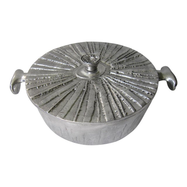 1960s Don Drum Cast Aluminum Cassarole For Sale