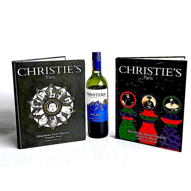 Offered is a rare find set of 2 Christie's Art Catalogs. "Paris Bibliotheque Daniel Filipacchi" Parts I and II. While...