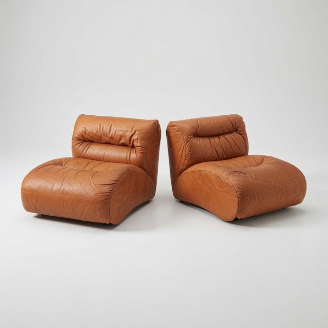 Space Age Armchairs, Italy, 1970s, Set of 2 For Sale - Image 4 of 9