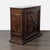 French Louis XIII period 17th century walnut cabinet with carved diamond points motif. The design was often used during...