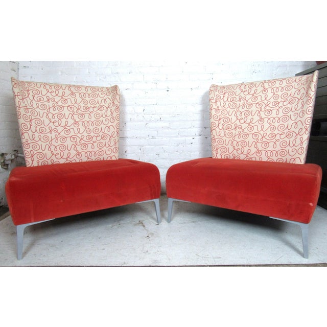 Vintage Modern Pair of Chairs For Sale - Image 12 of 12