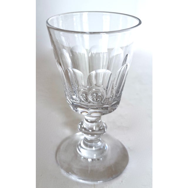 Glass Late 19th Century Saint-Louis Crystal Fine Quality Port/Sherry Glasses. French Ca. 1890 - Set of (8) For Sale - Image 7 of 15