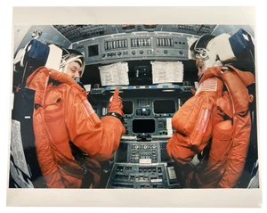 Nasa Mission STS-88, 1998, Original Film Photograph, Framed