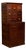Monumental Mahogany Yawman and Erbe 15 Drawer Modular File Cabinet c.1910 For Sale