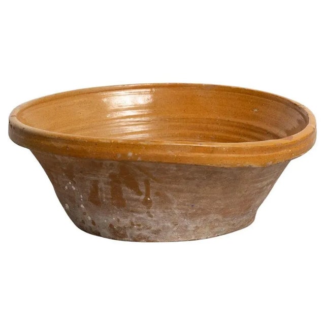 Early 20th Century Rustic Ceramic Plate Vase, 1940s For Sale - Image 12 of 12