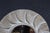 Late 20th Century Mid-Century Modern Style Carved Swirl Sunburst Wall Mirror For Sale - Image 5 of 8