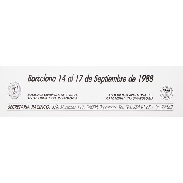 Medical Congress Poster after Antoni Tapies For Sale - Image 6 of 7