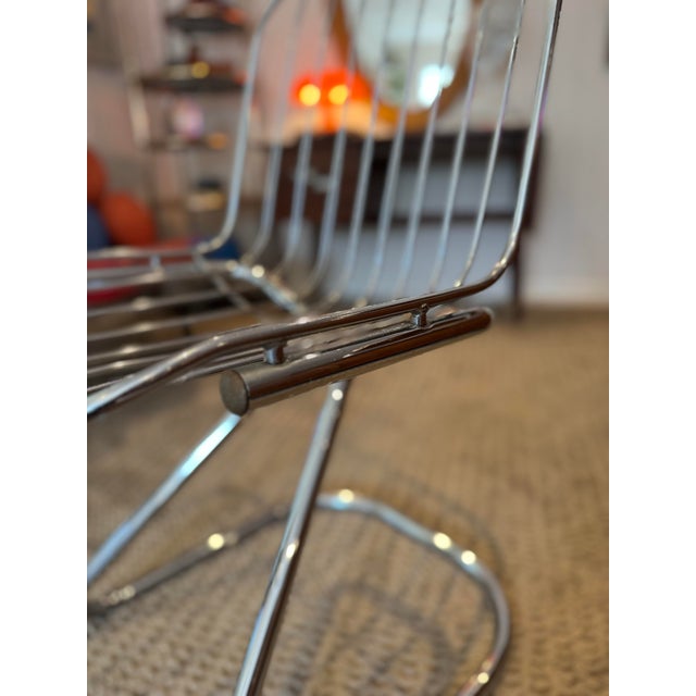 A Space Age Italian Chair in the Style of Gastone Rinaldi, Circa 1970s For Sale - Image 12 of 12