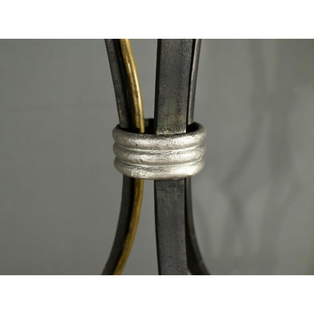 Wrought Iron Floor Lamp, 1940s For Sale - Image 12 of 18