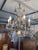 Louis XV 9-Light Cage Chandelier with Crystal Drops For Sale - Image 6 of 9