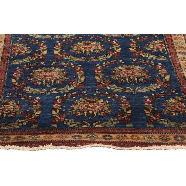Antique Persian Sarouk Rug - 02'07 X 04'08 For Sale - Image 4 of 9