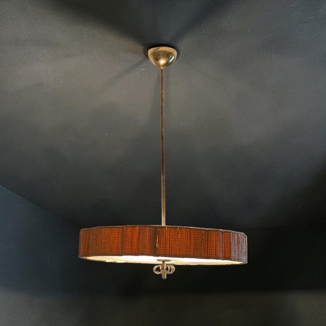 Pendant Lamp by Paavo Tynell & Kyllikki Salmenhaara, 1940s For Sale - Image 11 of 18