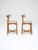 Beige Vintage Danish Cowhorn Bar Stools in Oak from Findahls Møbelfabrik, 1960s, Set of 2 For Sale - Image 8 of 14