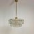 1960s Mid-Century Three-Layered Glass Kinkeldey Chandelier, 1960s For Sale - Image 5 of 6