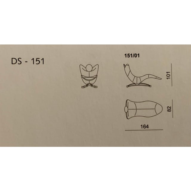 DS 151 Chaise Lounge by Jane Worthington for De Sede For Sale - Image 13 of 16